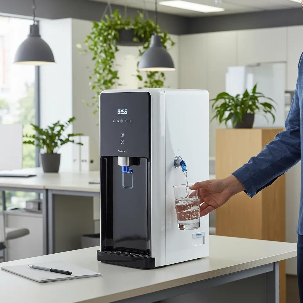 Modern Bottleless Water And Ice Dispenser In An Office Setting Showcasing On Demand Hydration Solutions 3beb5cf5 582e 8b0d F6cf88101788 | Aqualume