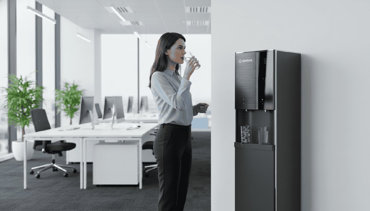 Custom Hero Image For Business Water Dispenser Ren Opt - LA Office Water Cooler | Aqualume