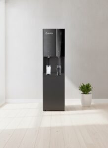 Aqualume bottleless water dispenser &mdash; glacier scene
