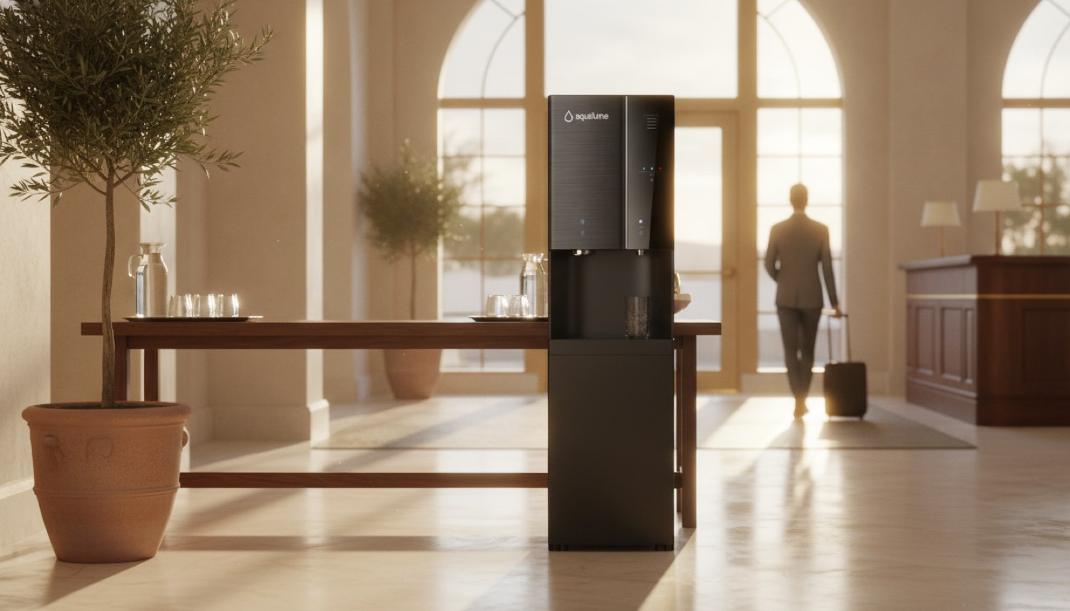 Aqualume bottleless water for Hotels