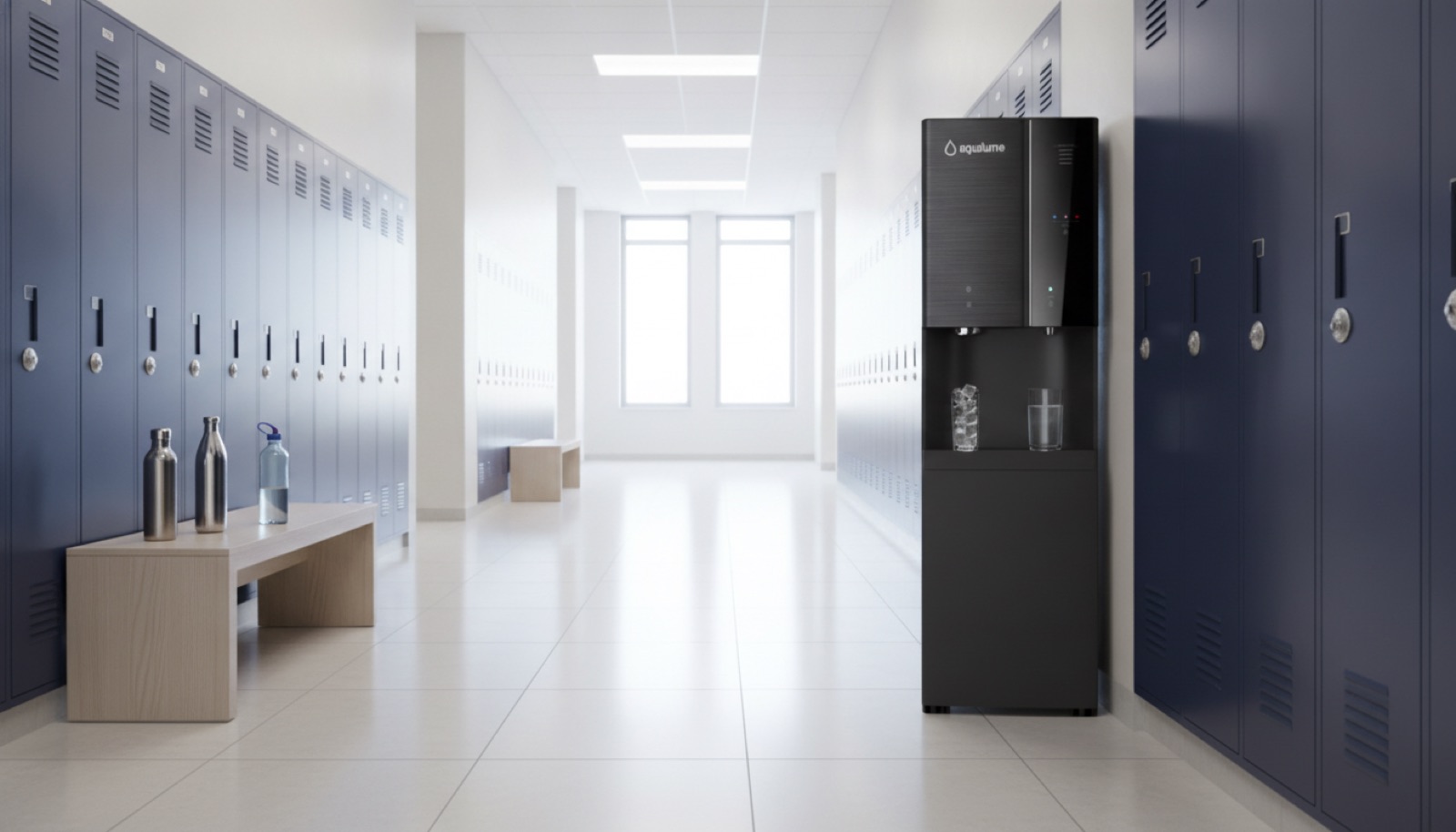 Aqualume bottleless water for Private Schools