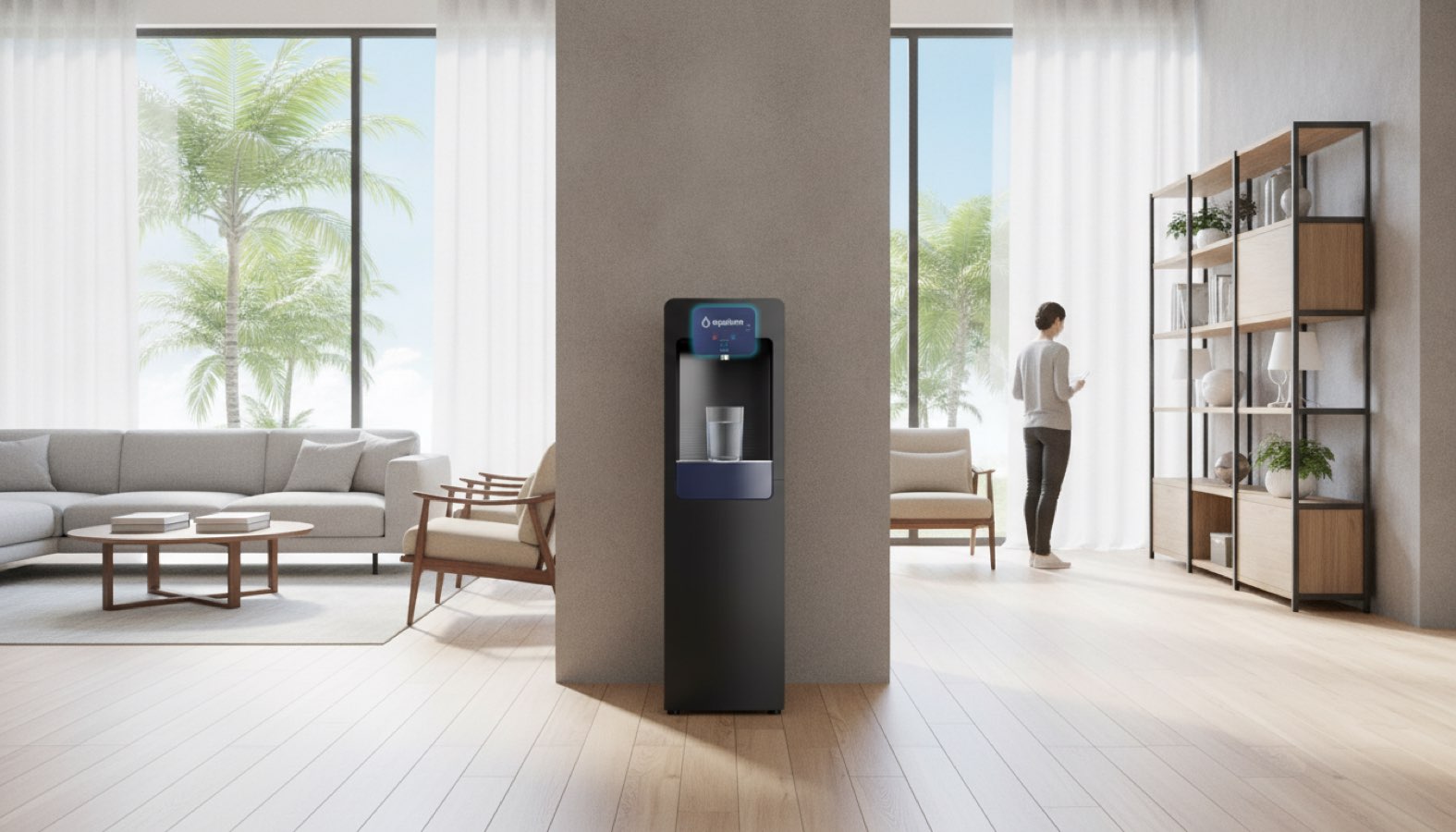 Aqualume bottleless water for Retail
