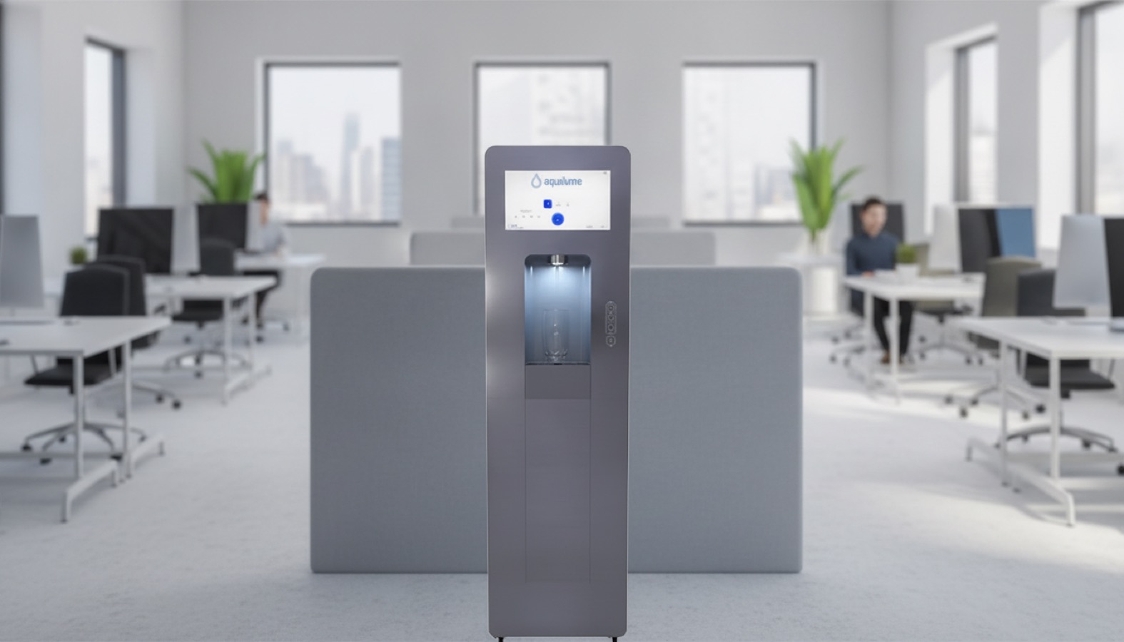 We spec the machine &mdash; Open-plan floor &middot; sized on headcount, not on catalogue